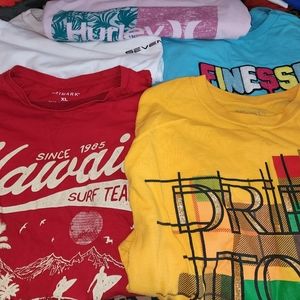 5 shirt bundle